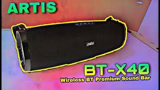 Artis BT-X40 Unboxing & Review || Bass & Sound Test