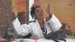 Cuqui La Mora se disfraza de "cubana" en su primer Halloween