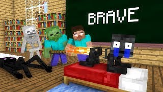 Monster School: Brave - Minecraft animation