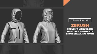 Zbrush - How To Prevent Marvelous Designer Garments From Breaking Apart