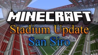 Minecraft Megabuild - Inter/AC Milan Football Stadium 'San Siro' - Part 7 -