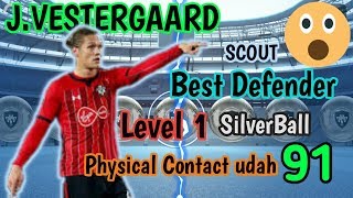 Best Silver Ball CB J.VESTERGAARD PES 2019 | SCOUT
