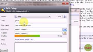 KeePass on Windows PC, MAC, Android and Cloud