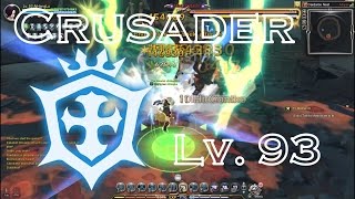「Dragon Nest SEA」Crusader Lv 93 Damage Test | Daidalos Nest Normal