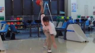 BOWLING　ローダウン練習　沖縄から　カーブ　ボウリング