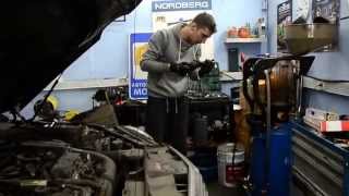 Замена Масляного фильтра OIL FILTER, #Mercedes-Benz W212, E class, Мерседес Е200, БОЛЬШОЕ ТО+