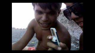 Scherzi telefonici in spiaggia