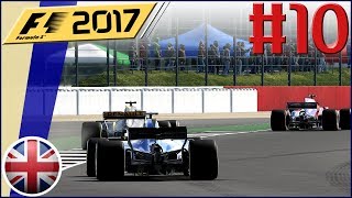 F1 2017 KARRIERE #10: Chaotisches Rennen in Silverstone!