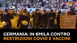 #Germania: in 6mila contro restrizioni e vaccini