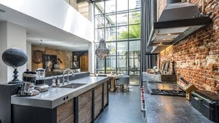 Interior Design ▸ Industrial Loft In Amsterdam