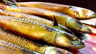 Скумбрия холодного копчения, два посола, сравнение с горячим способом