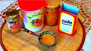 Лечение суставов.Поможет компресс(соль,сода,мед,горчица)
