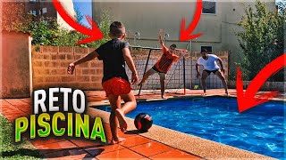 RETO DE FÚTBOL FAMILIAR!! **EN LA PISCINA**