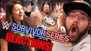 GRIMS HILARIOUS WWE SURVIVOR SERIES 2017 REACTIONS!