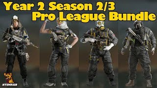 Pro League Bundle for Smoke, Hibana, Glaz & Valkyrie - Rainbow Six Siege Blood Orchid