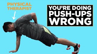 You've Been Doing Push Ups WRONG! | Wall Push Ups