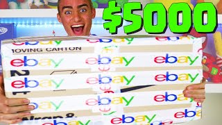 $5000 EBAY MYSTERY BOX VS GIANT FAN MAIL BOX