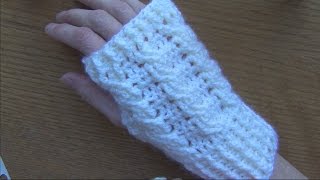 Cabled Crochet Wristlets/Gloves