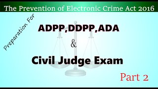 The Prevention of Electronic crime act 2016 part 2