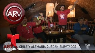 Chile y Alemania empataron en Rusia | Al Rojo Vivo | Telemundo
