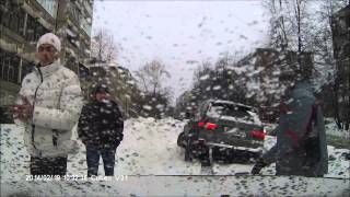 Помощь на дороге. Нива шевроле Тащим BMW X5 из сугроба
