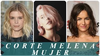 Cortes de pelo de mujer media melena