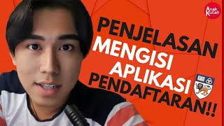 PENJELASAN TUNTAS MENGISI PENDAFTARAN KULIAH DI LUAR NEGERI NATIONAL UNIVERSITY OF SINGAPORE!!