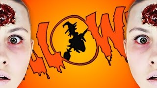СТРАШНЫЙ МАКИЯЖ НА ХЭЛЛОУИН: МОЗГИ// Halloween Makeup