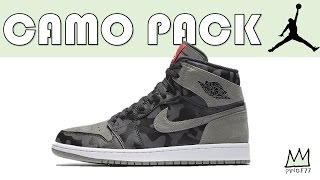 AIR JORDAN 1 CAMO PACK, VERY LIMITED NMD R2 TOKYO, BRED 13 RELEASE INFO & MORE!!