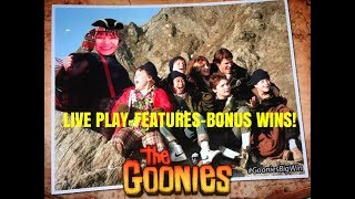 WE LOVE THE GOONIES SLOT! FEATURES AND BONUS!