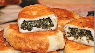 Пирожки со щавелем.
