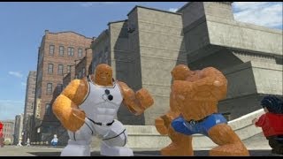 LEGO Marvel Super Heroes - Thing & Thing (Future Foundation) Free Roam Gameplay