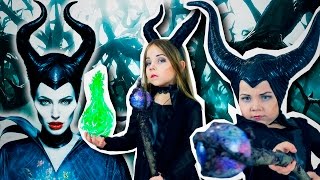 Я МАЛЕФИСЕНТА ? КОСПЛЕЙ, Макияж. Как сделать РОГА Малефисенты, легкий способ