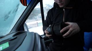 Замена вентилятора печки на Форд Транзит. 4 Часть.