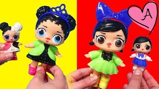 Bebes LOL falsas gigantes LQL con sonidos y luces | Muñecas y juguetes con Andre