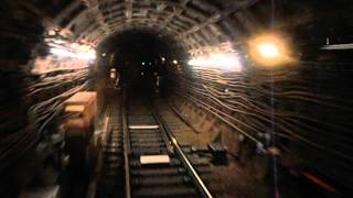 В кабине метро поезда 81-717