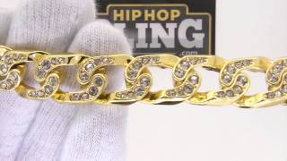 Hip Hop Jewelry | Gold Cuban Bracelet