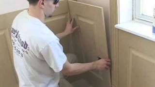 Installing Wainscoting panels