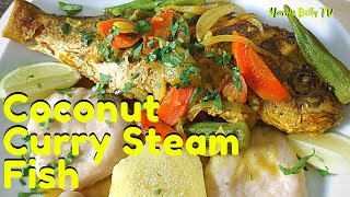 ?Easy & Delicious Coconut Curry Steamed Fish?