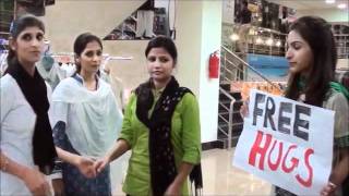Free Hugs - World Peace Day - by Heal Pakistan