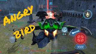 NOOB vs IMP - Angry Bird - by Oops! - CASTLE/MOON - War Robots