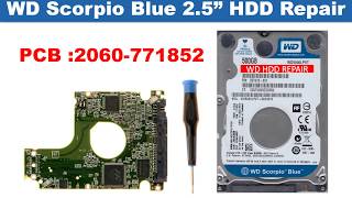 WD repair  data recovery  WD7500BPVT  WD5000BPVT  WD5000BPVT 2060 771812  100 88i9146  A20V5AA