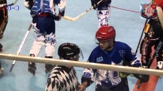 ROLLER HOCKEY CHAMPIONNAT ELITE LES YETI'S VS LES CONQUERANTS 17 NOVEMBRE 2012 A GRENOBLE