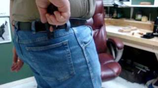 Wallet Holsters - Uncle George's Wallet Holster palm in draw