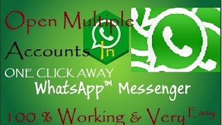 How To Run Multiple WhatsApp on Android/iPhone WITHOUT ROOT