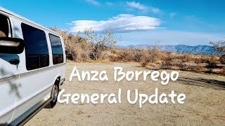Van Life: Anza Borrego Day 5 / General Update / Solo Female Traveler