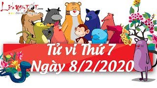 Xem tử vi hàng ngày - Tử vi Thứ 7 ngày 8 tháng 2 năm 2020 của 12 con giáp