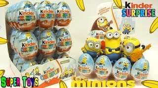 100 Kinder Surprise Minions NEW/ 100 Киндер Сюрприз Миньоны Все игрушки киндеры с Миньонами