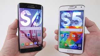 Samsung Galaxy S6 Edge vs Samsung Galaxy S5 - Full Comparison