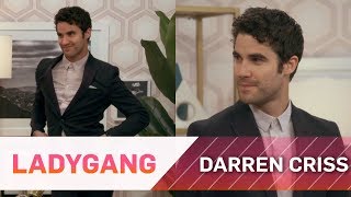 Darren Criss Plays "Bust A Mime" Game | LadyGang | E!